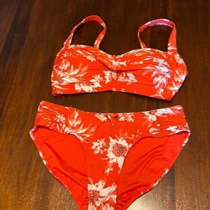Nip Tuck Swim Floral Bikini US size 8